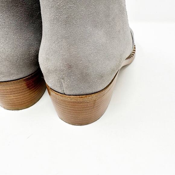 Marc by Marc Jacobs Suede Leather Chelsea Boots in Grey and Black Size 38 / US 8 - Picture 9 of 13